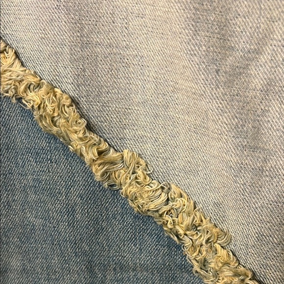 BDG Asymmetrical Blue Green Midi Pencil Skirt 312 - Picture 5 of 13